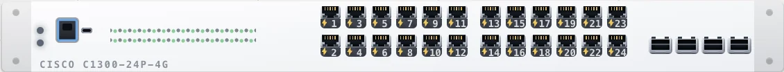 Cisco C1300-24P-4G